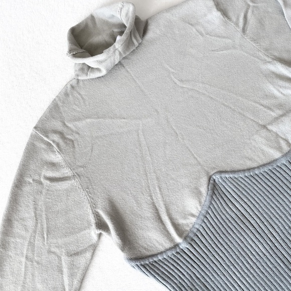 ZARA Colourblock turtleneck - Picture 6 of 8